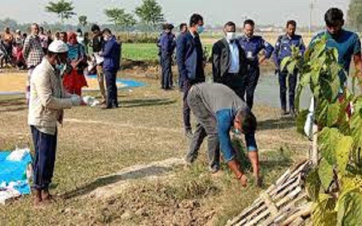 ১৪০ দিন পর গণঅভ্যুত্থানে শহীদ নাঈমের মরদেহ উত্তোলন